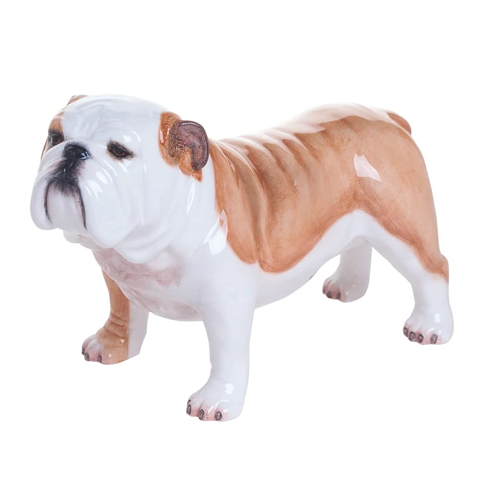 John Beswick Dog Figure Bulldog (Fawn) JBD82FAW - New & Boxed