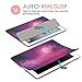 MoKo Case Fit iPad 2/3/4 - Ultra Lightweight Slim Smart Shell Stand Cover with Translucent Frosted Back Protector Fit iPad 2/The New iPad 3 (3rd Gen)/iPad 4, Fantasy Diamond (with Auto Wake/Sleep)