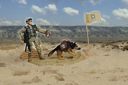 United States Army K9 Playset