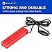 Sensory Chew Necklace for Boys & Girls + Chewelry Chewy Pencil Toppers Combo (6-Pack) - Kids Chewable Chewlery for ADHD + Chewing - Chewy Necklace Sensory Tool - Solace Chew Brick