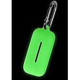 Geiomoo Soft Flexible Silicone Case for Sony WF-C510, Scratch Resistant Protective Cover with Carabiner (Luminous Green)