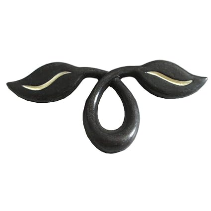 2 C C Vintage Style Leafy Drawer Pull Dresser Handles Leaf