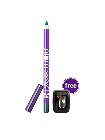 NaturStudio All-Day-Wear Kohl Kajal- Gemstone Green with FREE Sharpener
