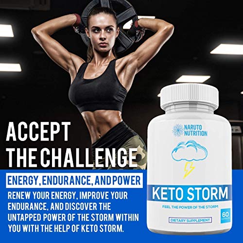 Keto Storm Diet Capsules [10X Weight Loss Formula] Max ACHV Blend w