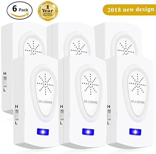 Ultrasonic Pest Repeller Pest Control Ultrasonic Repellent Electronic Pest Repeller Mouse Repellent Ultrasonic Pest Reject Insect Outdoor Or Indoor For Mosquito,Mice,Rat,Roach,Ant,Fly,Flea,Spider