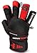 Crown Gear Weightlifting Gloves for Gym Fitness Crossfit Bodybuilding - Workout Weight Lifting Gloves for Men & Women - Dominator X Leather Crossfit Training Gloves Wrist Support Wraps (L)