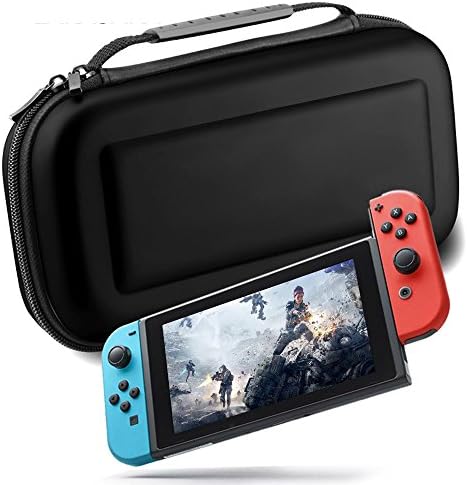 Nintendo Switch Case, LAKASARA Protective Storage Bag Hard Shell Travel Case for Nintendo Switch