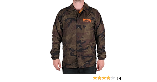 thrasher camo jacket
