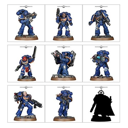 Games Workshop SMH-01-60 Warhammer: Space Marine Heroes - Serie 1 Blind Buy Collectable (12 Stück CDU) 4000 Space Figur – Bild 3