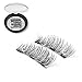 ICYCHEER Full Triple Magnetic Eyelashes [No Glue] Premium 3 Magnet Quality False Eyelashes Set For Natural Look - Best Fake Lashes Extensions Cosmetics 3D Reusable