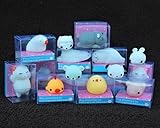 Mochi Squishy Toys, 16pc Box Set of Mochi Squishy Animal Toys, Individually Packaged For Party Favors for Kids, Great Storage, and Keeping Clean - By Amazin' Things