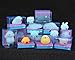 Mochi Squishy Toys, 16pc Box Set of Mochi Squishy Animal Toys, Individually Packaged For Party Favors for Kids, Great Storage, and Keeping Clean - By Amazin' Things