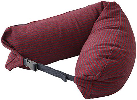 LBMUJI 【Counter Genuine】 MUJINeck Pillow Neck Pillow for Airplane Travel Neck Pillow for car Sofa Pillow U-Pillow (Specifications 16x67cm, Hemp Bars)