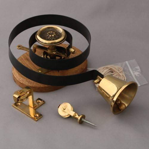 Victorian Style Brass Front Door/Servants Bell by Architectural Decor