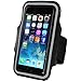 i2 Gear Armband for iPhone 12, 11, XR, XS, X, 8, 7, 6 with Card Holder - Black