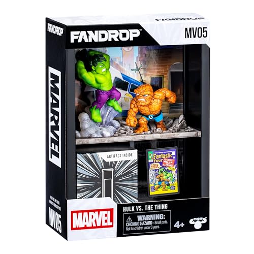 Fandrop MV05 - Hulk VS. The Thing, Combines A Displayable Diorama, Artifacts &…