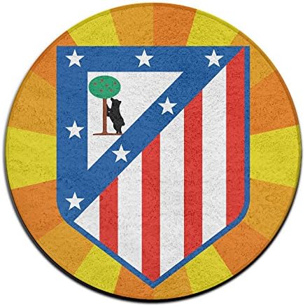Atletico De Madrid Circular Outdoor Doormat