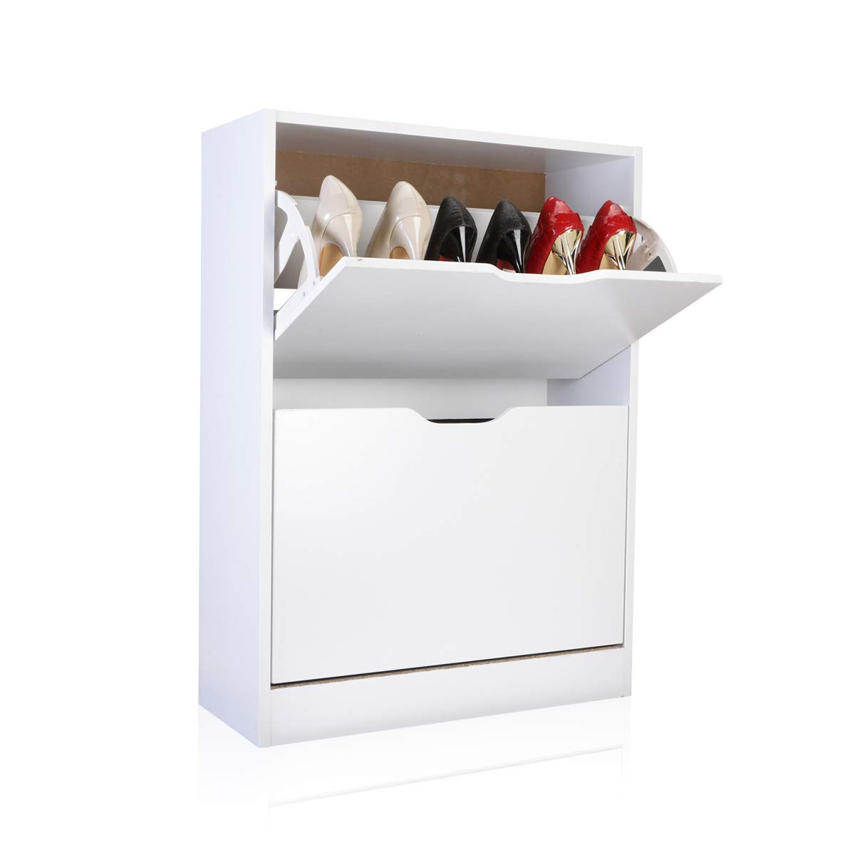 2Tier Shoes Storage Armario Rack para pasillo Calzado Storage
