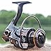 Sougayilang Fishing Reel, Light Smooth Bass Gear Spinning Casting Left Right Saltwater Freshwater Fishing Reels-WQ2000