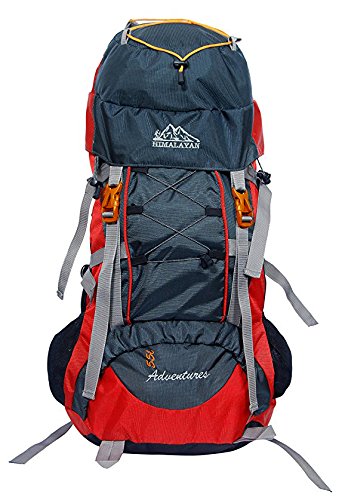 Himalayan Adventures 55 Ltrs Red Backpack/Rucksack/Travelling Bag