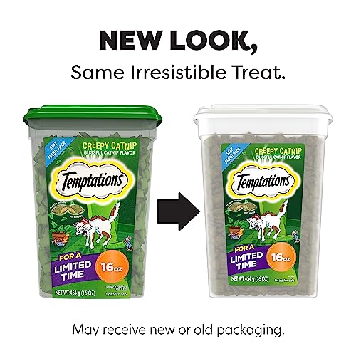 Temptations Classic, Crunchy and Soft Cat Treats, Creepy Catnip Treats