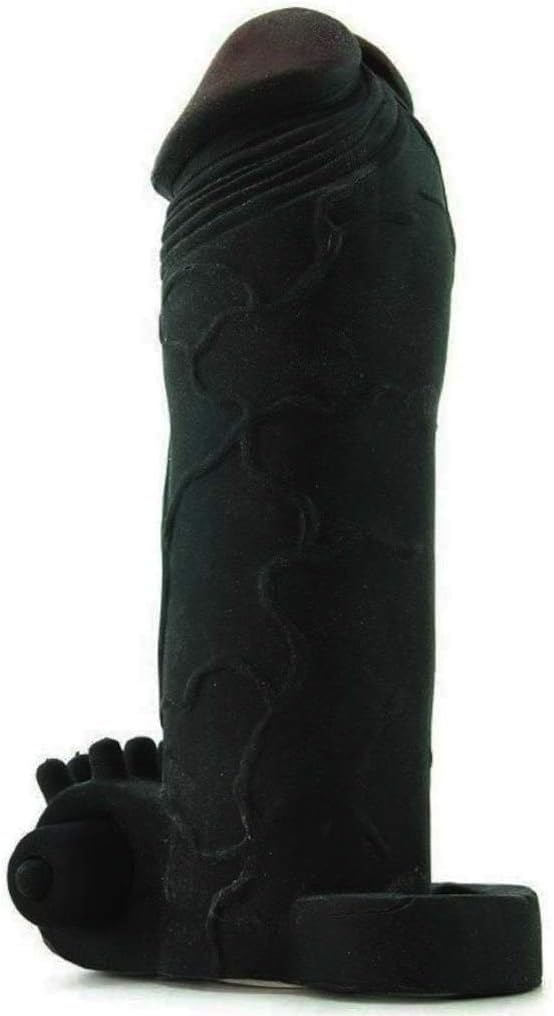 Black Fat Sleeve Male Massage Extender Girth Enlargement Code309