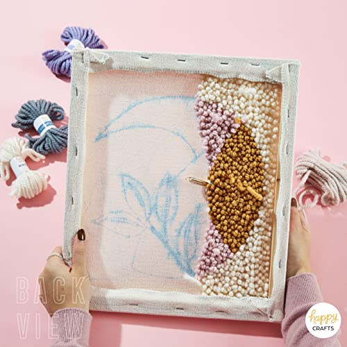 DIY PunchNeedle Kit, StepbyStep PunchNeedle Embroidery Kit with Pre