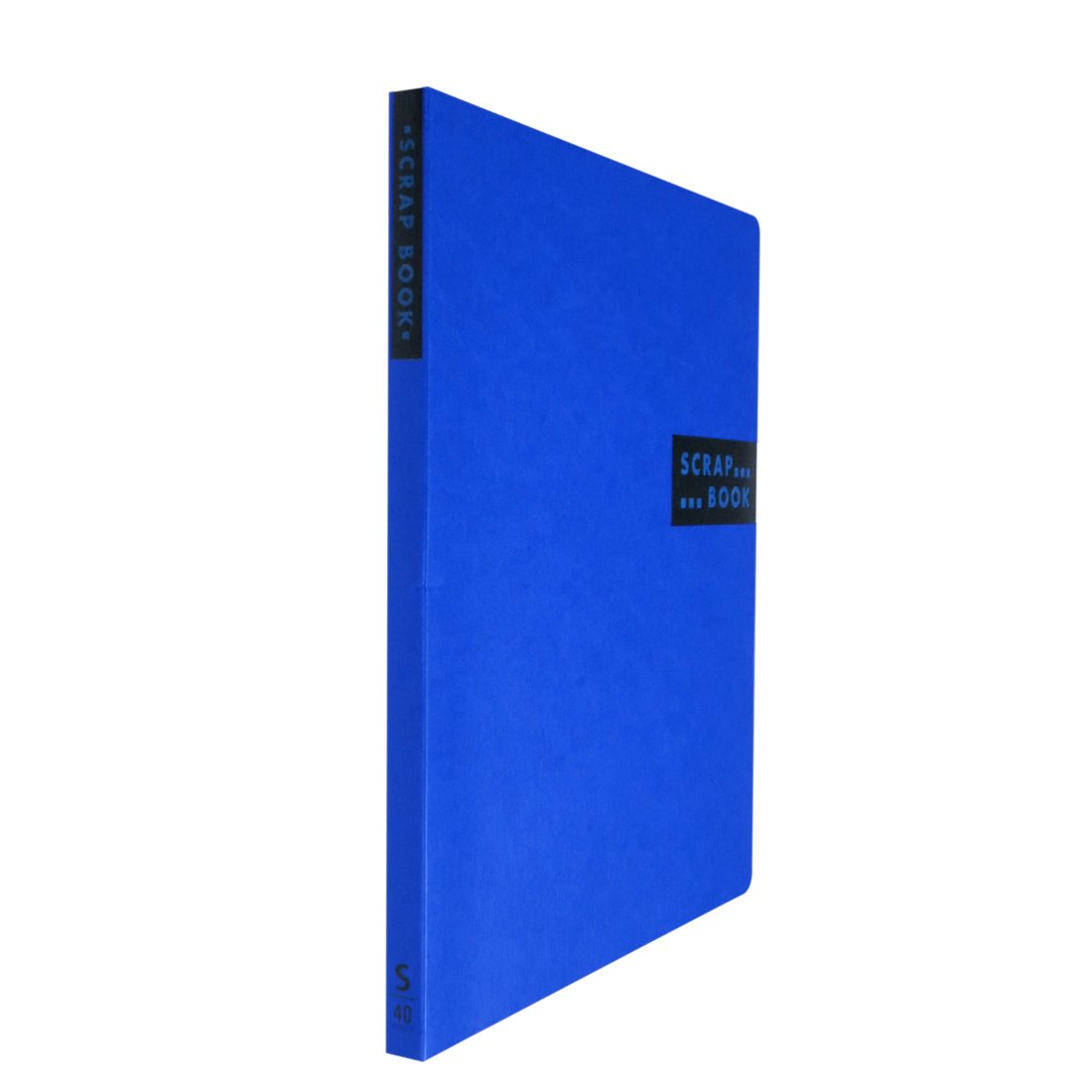 コクヨ ファイル スクラップブック スパイラルとじ 固定式 A4 40枚 青 ラ-410B商品画像