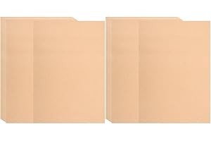 SHINEOFI Braille Paper 40pcs Braille Writing Paper Blind People Writing Paper Blank Writing Paper Sheet Braille Writing Sheet Blind People Aid Supplies, 30.00X22.00X0.10CM, Light Brown