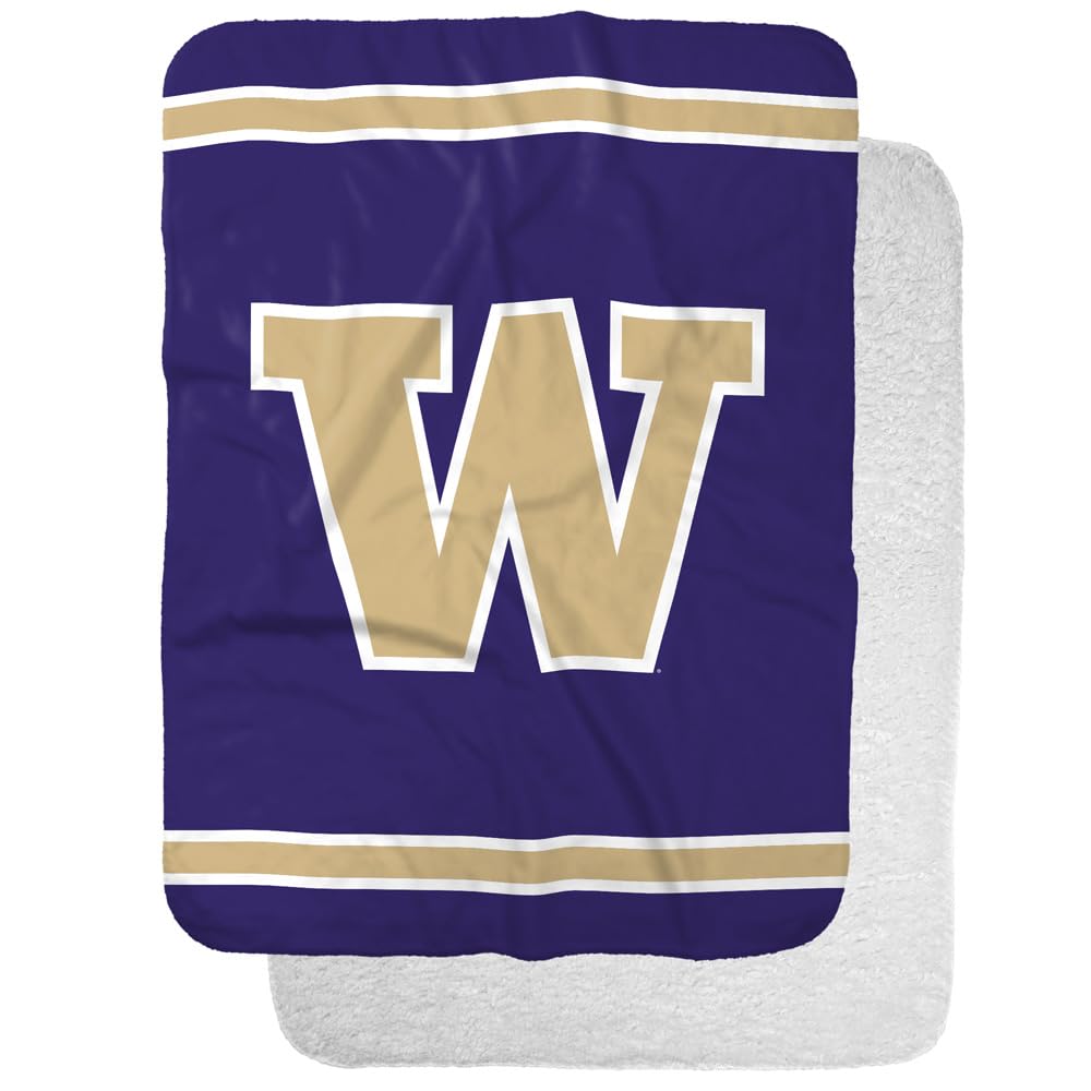 University of Washington Primary Logo Stripes