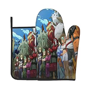 Xiaoxian NAR-uto 9 Hittebestendige keukenovenhandschoenen, ovenhandschoenen en potdekselhandschoenen, veilig om te koken…