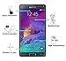 KABB Galaxy Note 4 Tempered Glass Screen Protector, 0.3mm Ultra Thin 2.5D HD Round Edge Anti-scratch, Anti-fingerprint, Bubble Free