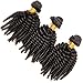 Aliglossy hair Mongolian afro kinky curly hair 3pcs weave bundles deals 8 to 22 inches 100% human hair extensions Unprocessed virgin hair (8 8 8)