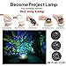 Eazior LED Night Lighting Lamp -Elecstars Light Up Your Bedroom With This Moon, Star,Sky Romantic LED Nightlight Projector, - Best Gift for Men Women Teens Kids Children Sleeping Aid