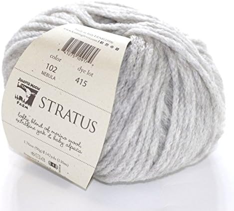 Juniper Moon Farm STRATUS Merino Yak Alpaca Wool Yarn 50g - Nebula 102