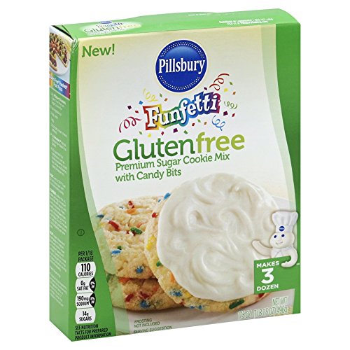 Pillsbury Funfetti Gluten Free Cookie Mix 175 Oz by The J.M. Smucker