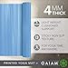 Gaiam Yoga Mat Classic Print Non Slip Exercise & Fitness Mat for All Types of Yoga, Pilates & Floor Workouts, Tye Dye, 4mmthumb 3