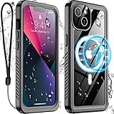 Temdan for iPhone 13 Case Waterproof,Built-in 9H