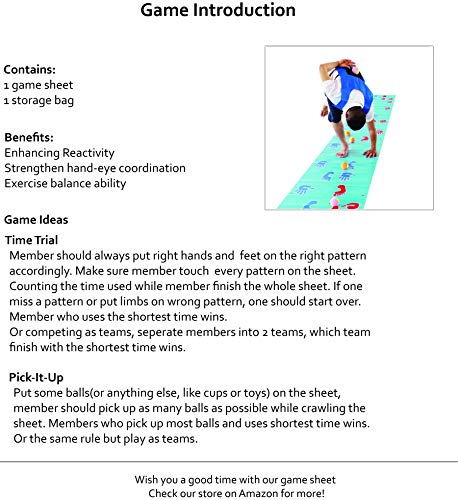 LUMAMU Outdoor Group Game for Kid Adult, Cooperative Team Challenge Class Training Course Puzzle Game for Birthday Party, Field Day, Team-Building