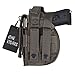 OneTigris Molle Belt Holster for 1911 45 92 96 Glock (Ranger Green - Right Handed)