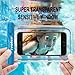 ivoler Waterproof Phone Pouch, [2 Pack] IPX8 Fluorescent Design Universal Waterproof Case Dry Bag for Ourdoor Sports Compatible for iPhone, Samsung and Other 6.2