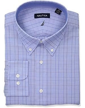 Men's Classic Fit Button Down Collar Dress Shirt,