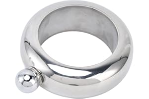 Flask Bangle Bracelet Stainless Steel Wine Flasks Gift with Funnel for Outdoor Activities Travel and Parties 100ml Capacity E