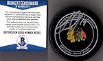 Beckett - BAS Jonathan Toews Autographed Signed Chicago Blackhawks Real Game Puck