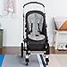 Skip Hop Stroll-and-Go Cool Touch Stroller Liner, Grey Feather