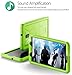 Galaxy Tab A 8.0 (2017) Case, Poetic TurtleSkin Rugged Heavy Duty Silicone Sound-Amplification Cover Case for Samsung Tab A2 S/SM-T385 /T380 / Galaxy Tab A 8.0 2017 [NOT FIT 2015 Version] Green
