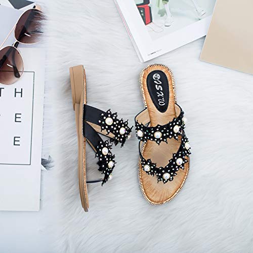 5 Caopixx+Crystal+Rhinestone+Bohemia+T+Strap