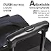 Coolife Rolling Duffel Travel Duffel Bag Wheeled Duffel Suitcase Luggage 8 Pockets
