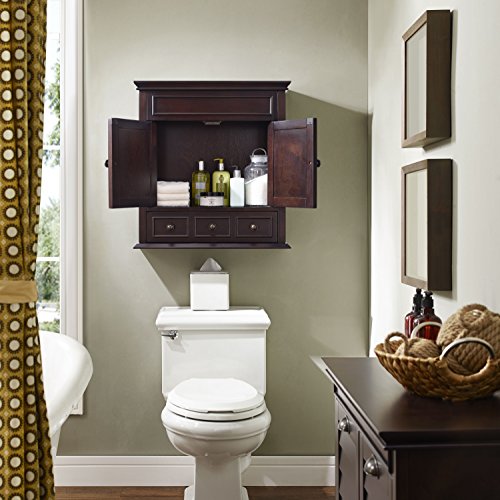 Crosley Furniture Lydia Bathroom Wall Espresso Pricepulse