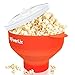 The Original Microwave Popcorn Popper, Silicone Popcorn Maker Collapsible Bowl, BPA Free, Hot Air Popcorn Maker - Free e-Book Include